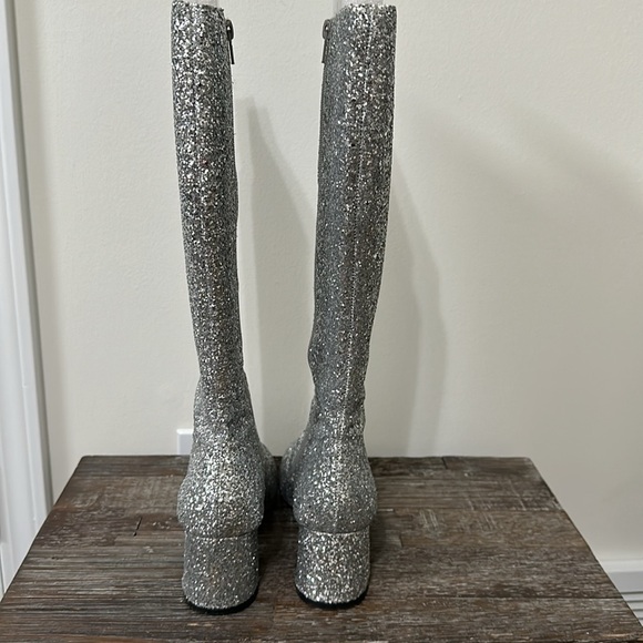 Women’s Betsey Johnson Mitzi Glitter High Shaft Boot US 7.5 - Picture 3 of 8